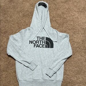The North Face Light Gray Hoodie for women